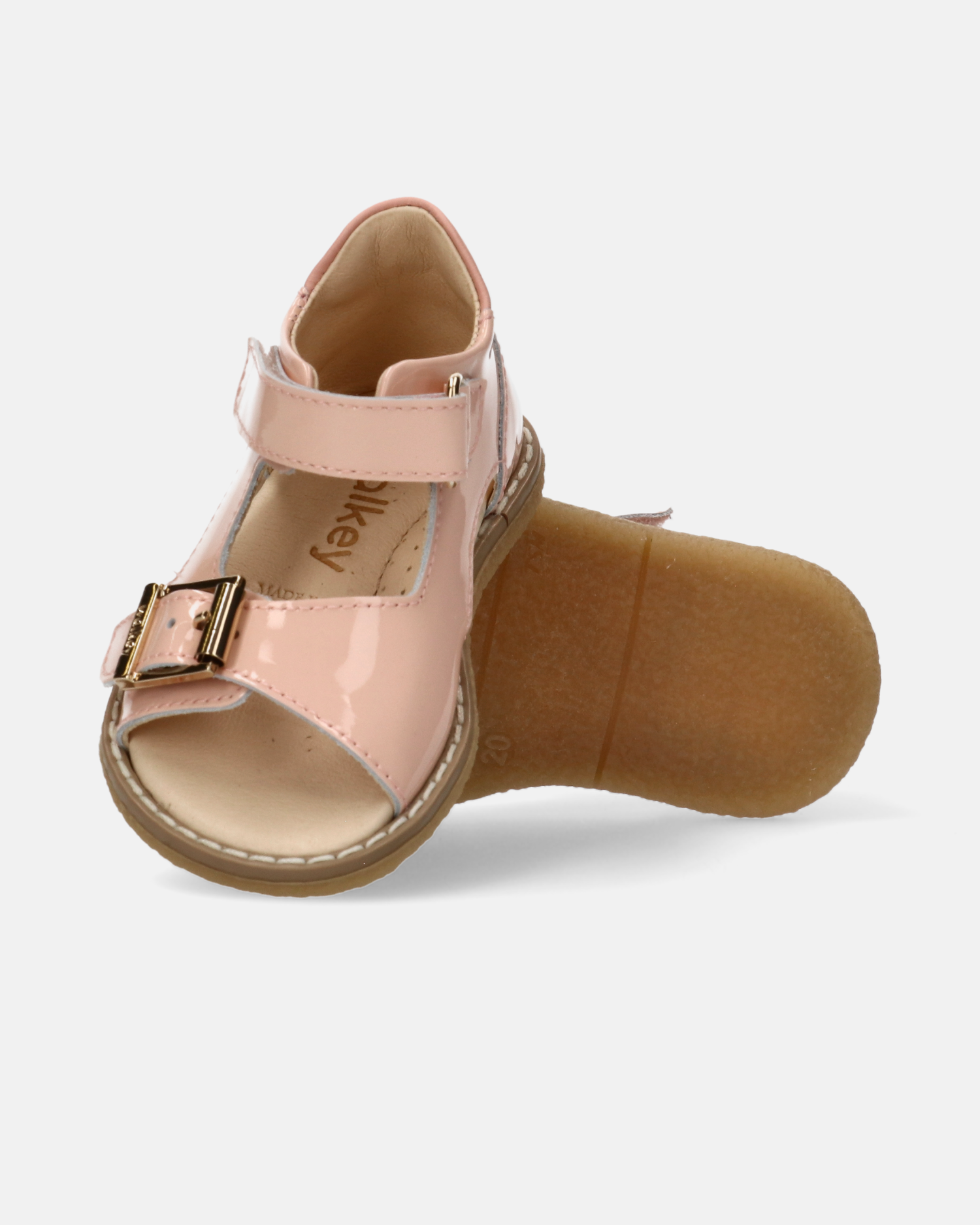 Sandali primi passi Walkey bambina rosa con velcro