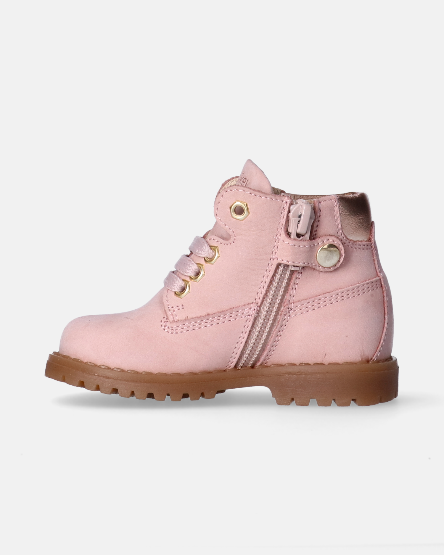 Stivaletti da bambina zip interna e simpatico orsetto