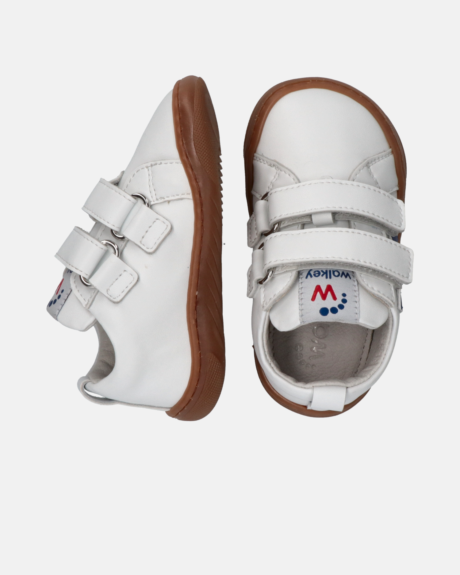 Sneakers barefoot da bambino con doppio velcro