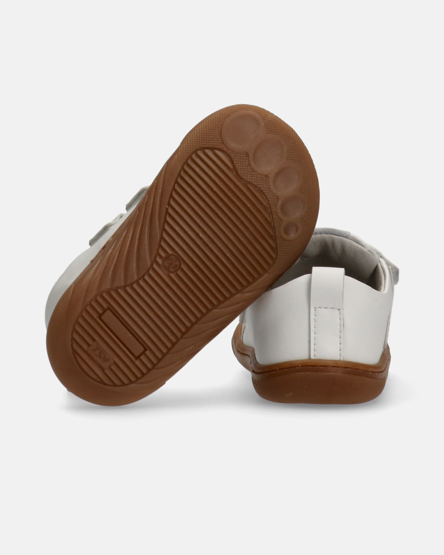 Sneakers barefoot da bambino con doppio velcro