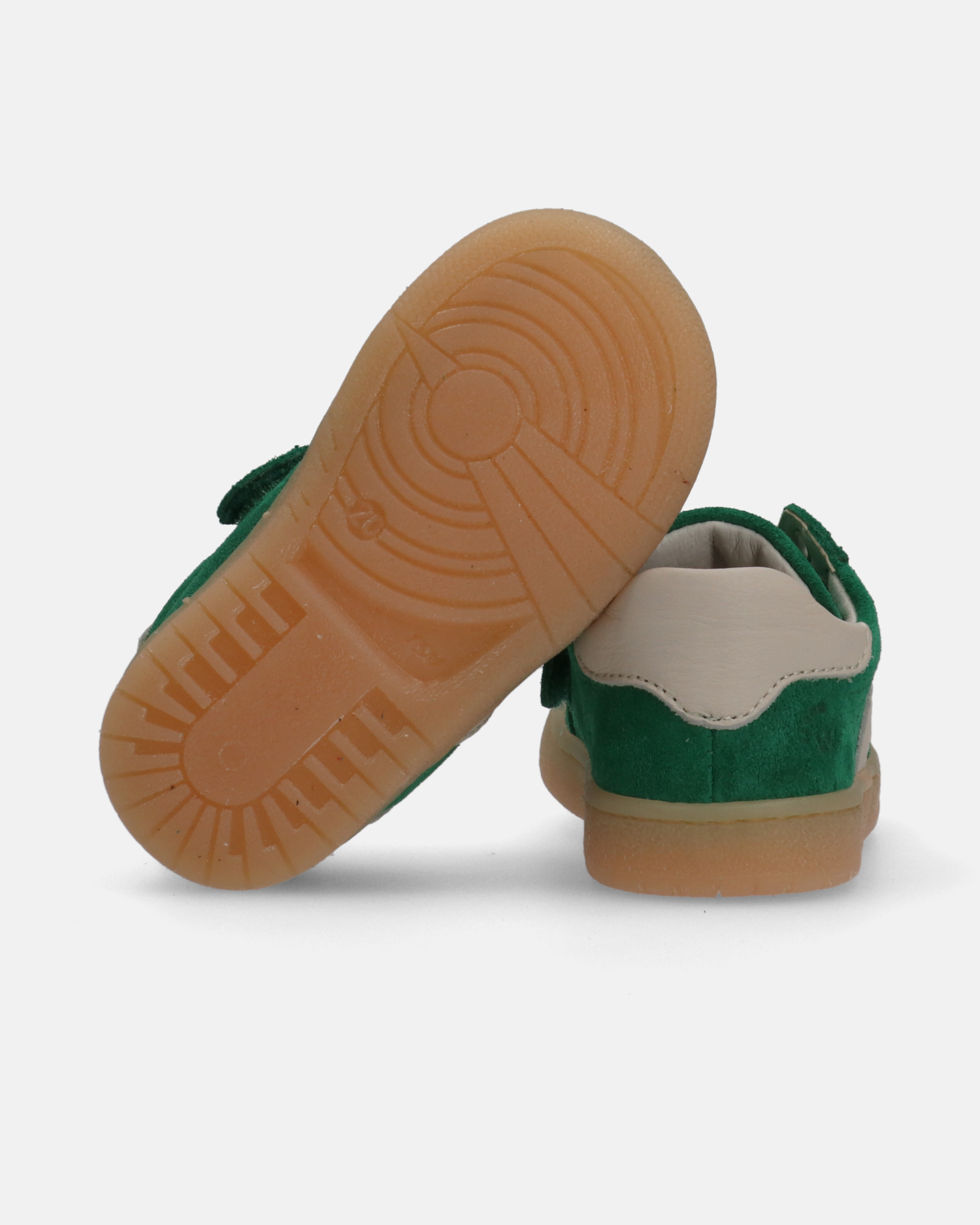 Sneakers bambino verde smeraldo ultra flessibili