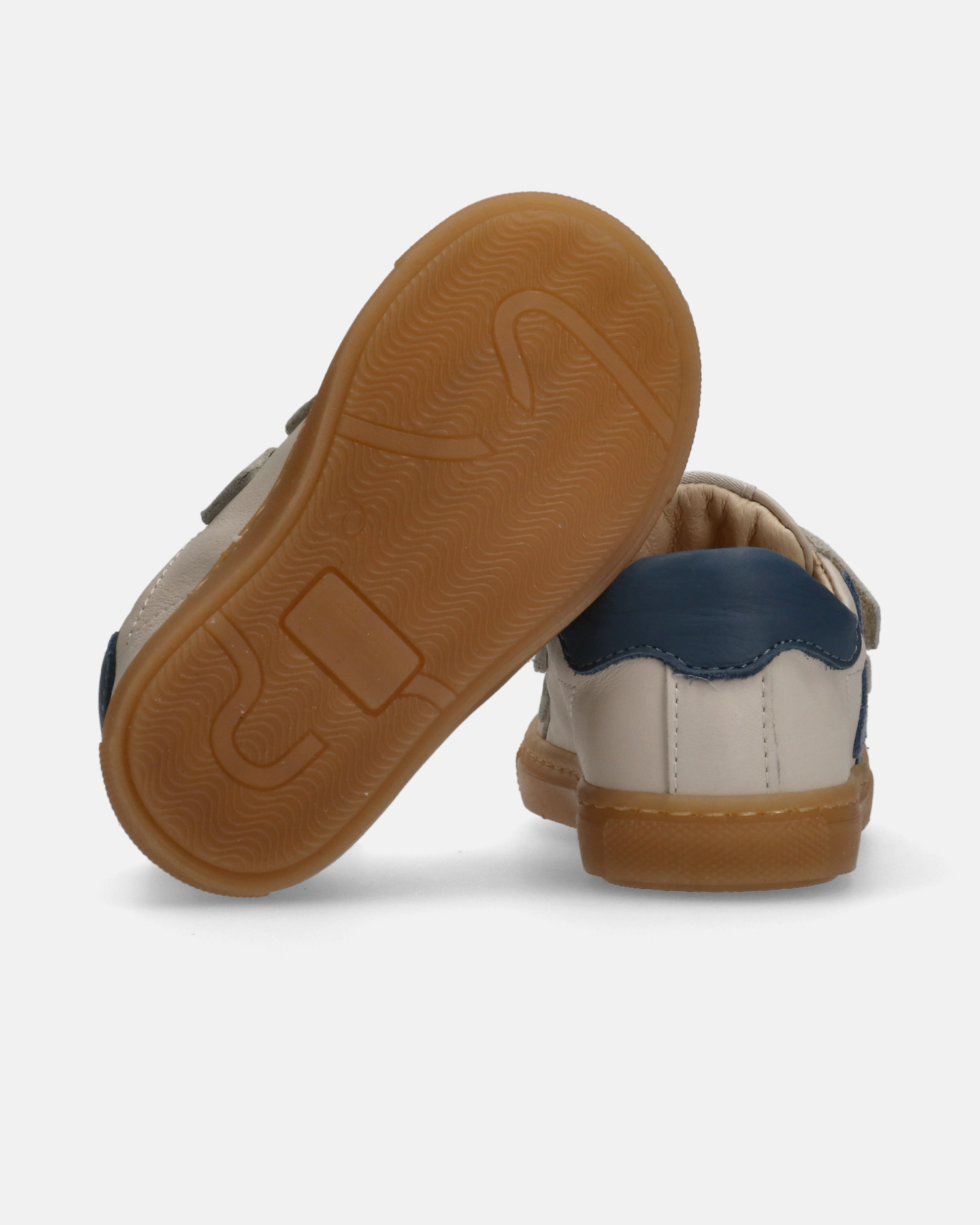 Sneakers primi passi Walkey bambino beige con velcro