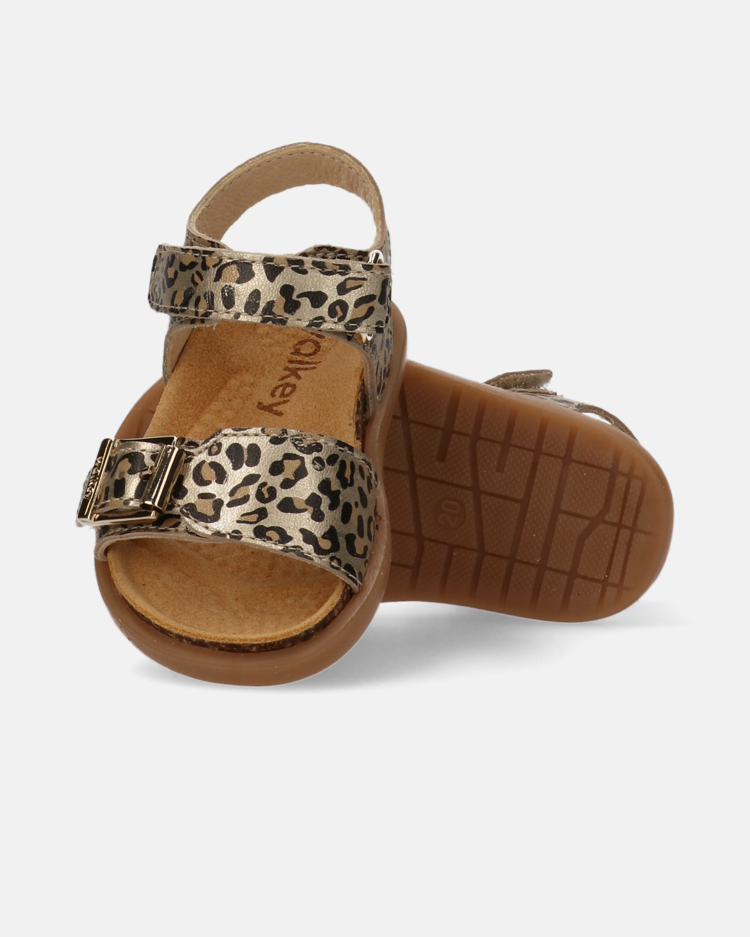 Sandali animalier con suola preformata