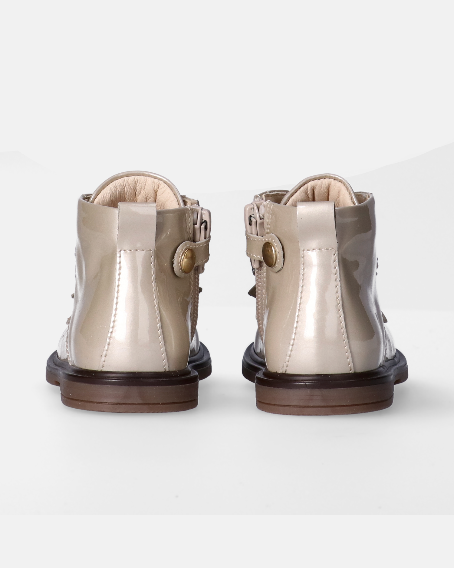 Stivaletti primi passi da bambina con fiocco prezioso