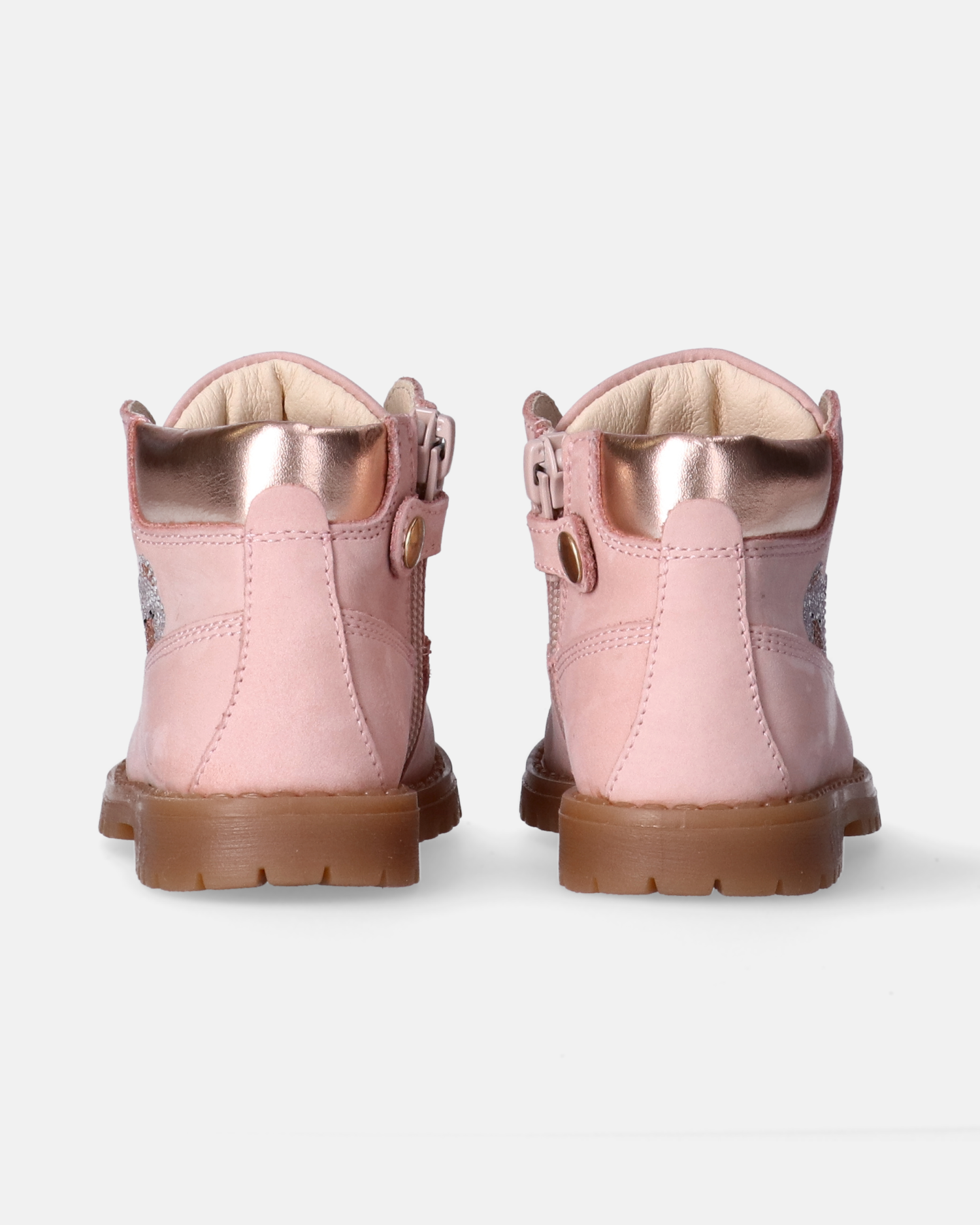 Stivaletti da bambina zip interna e simpatico orsetto