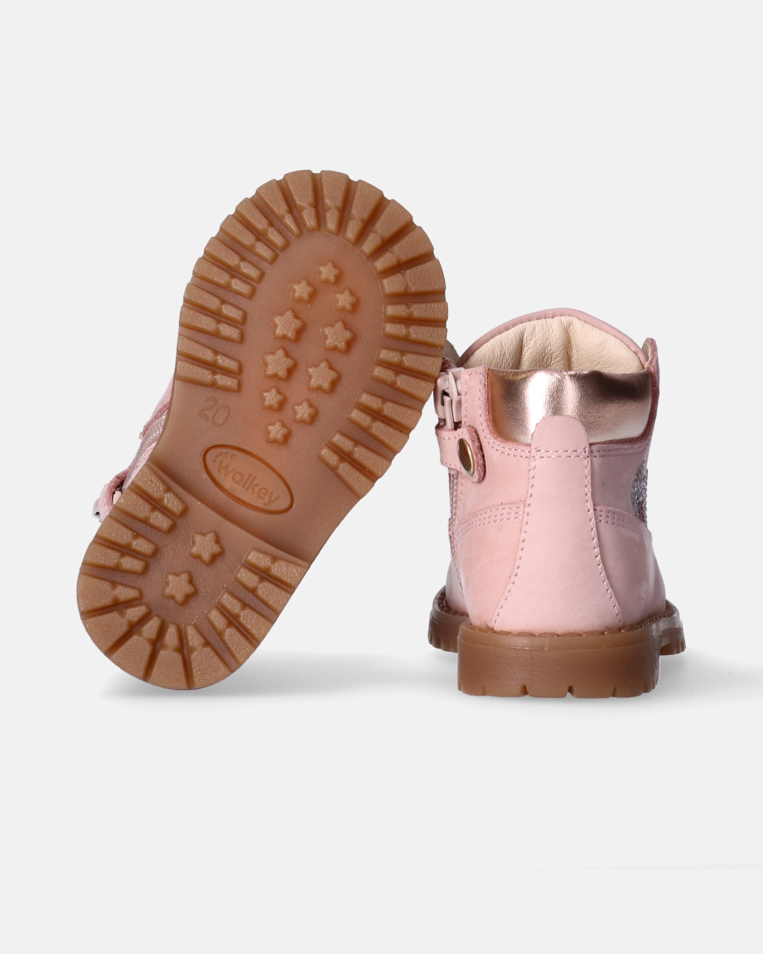 Stivaletti da bambina zip interna e simpatico orsetto