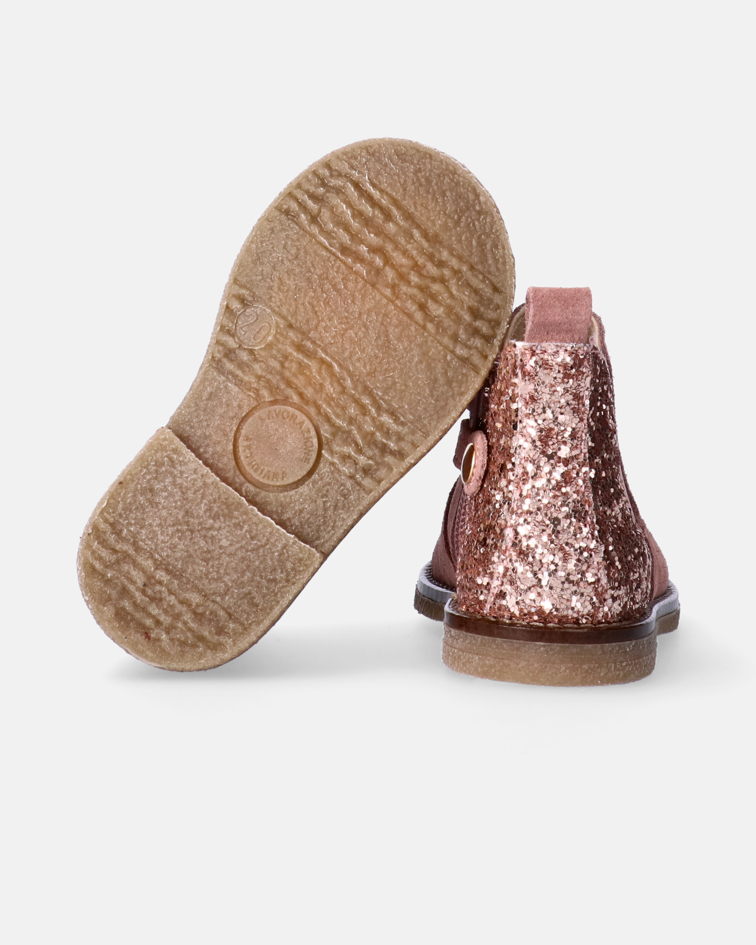 Stivaletti da bambina con inserti glitter