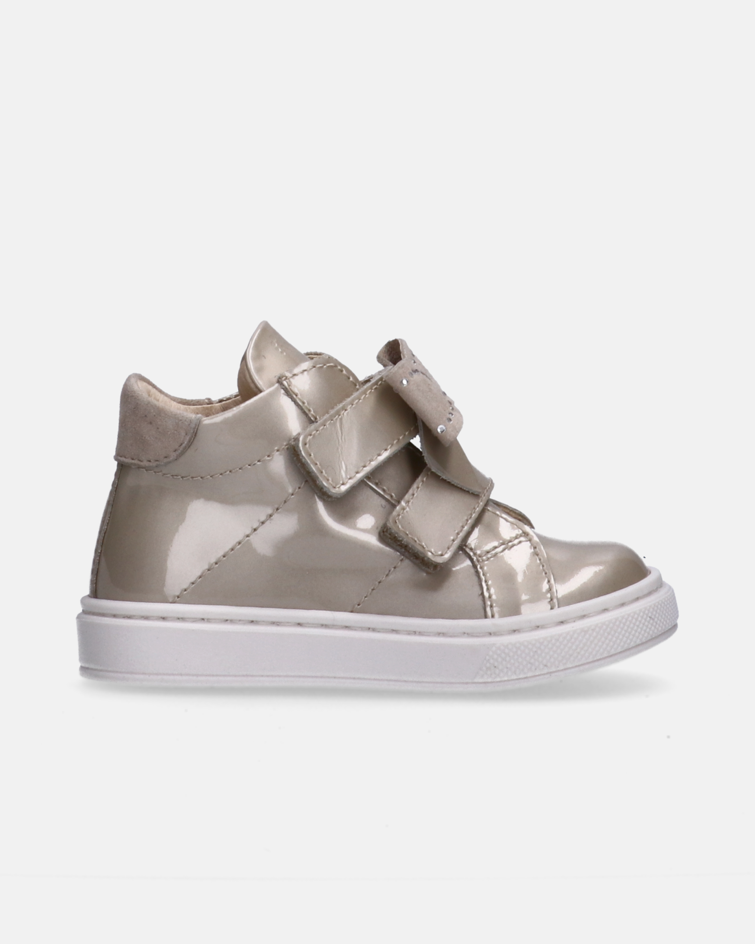 Sneakers da bambina con fiocchetto e strass