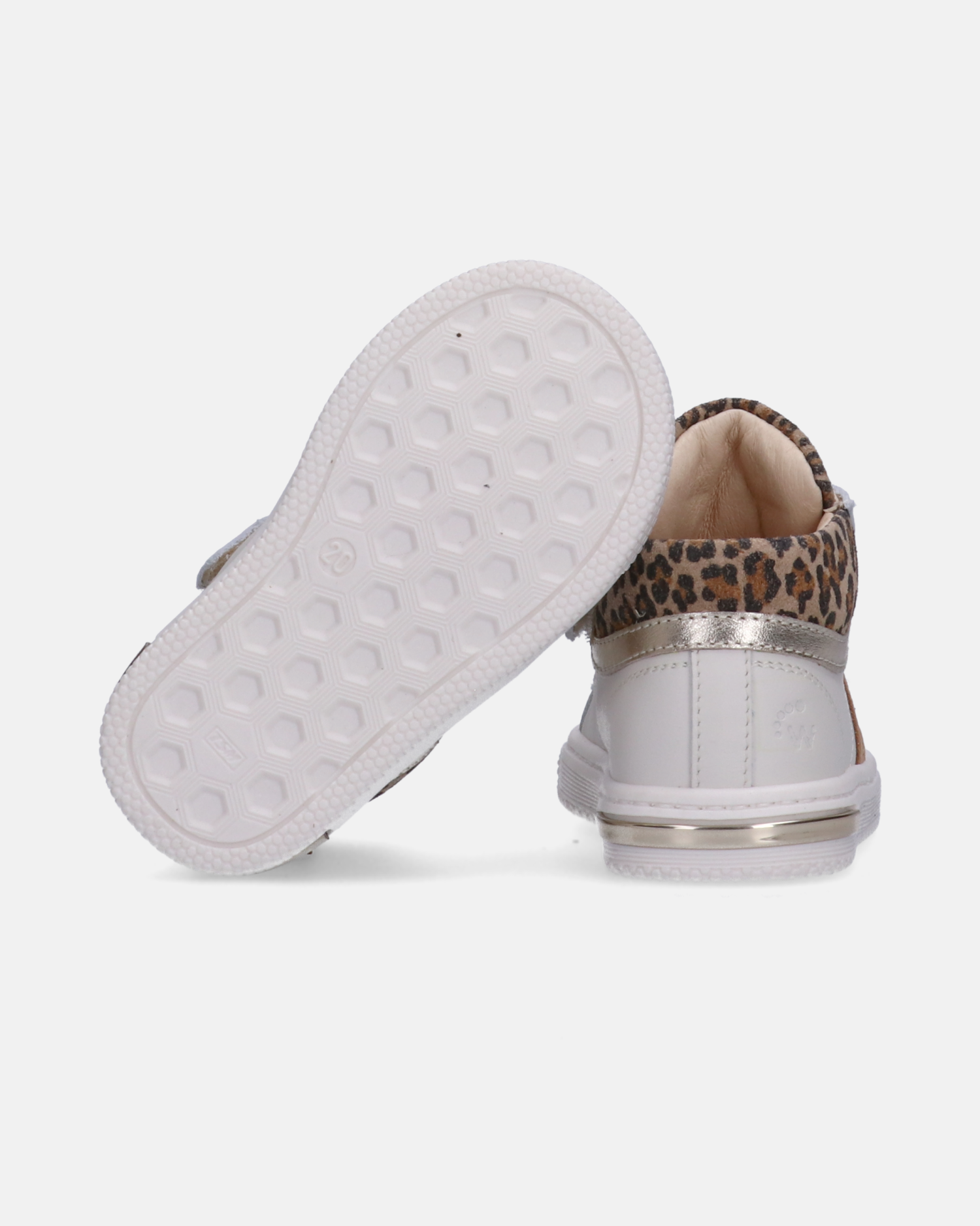Sneakers da bambina con dettagli glitter e animalier