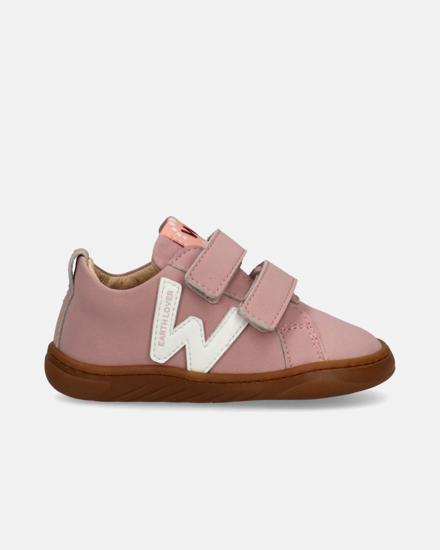 Sneakers barefoot da bambina con doppio velcro