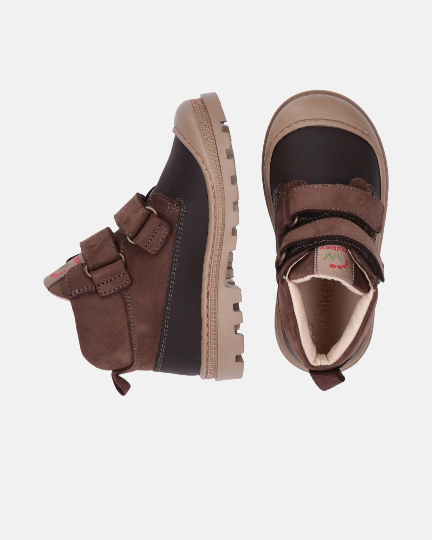 Scarponcini primi passi con inserti gommati